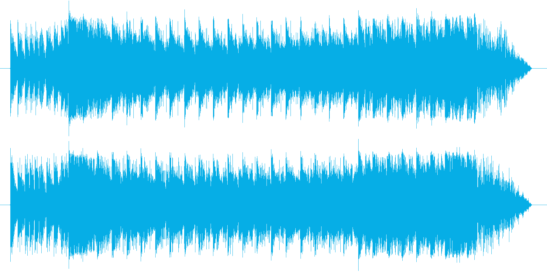 EDM ジングル CM スポット 15秒の再生済みの波形