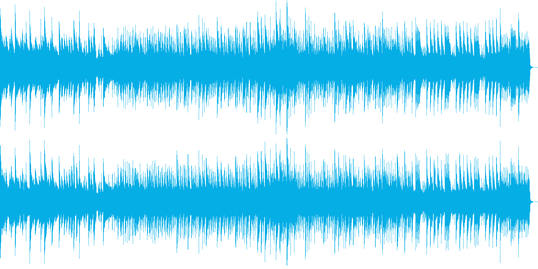 8bit 切なくファンタジー 1コーラスの再生済みの波形
