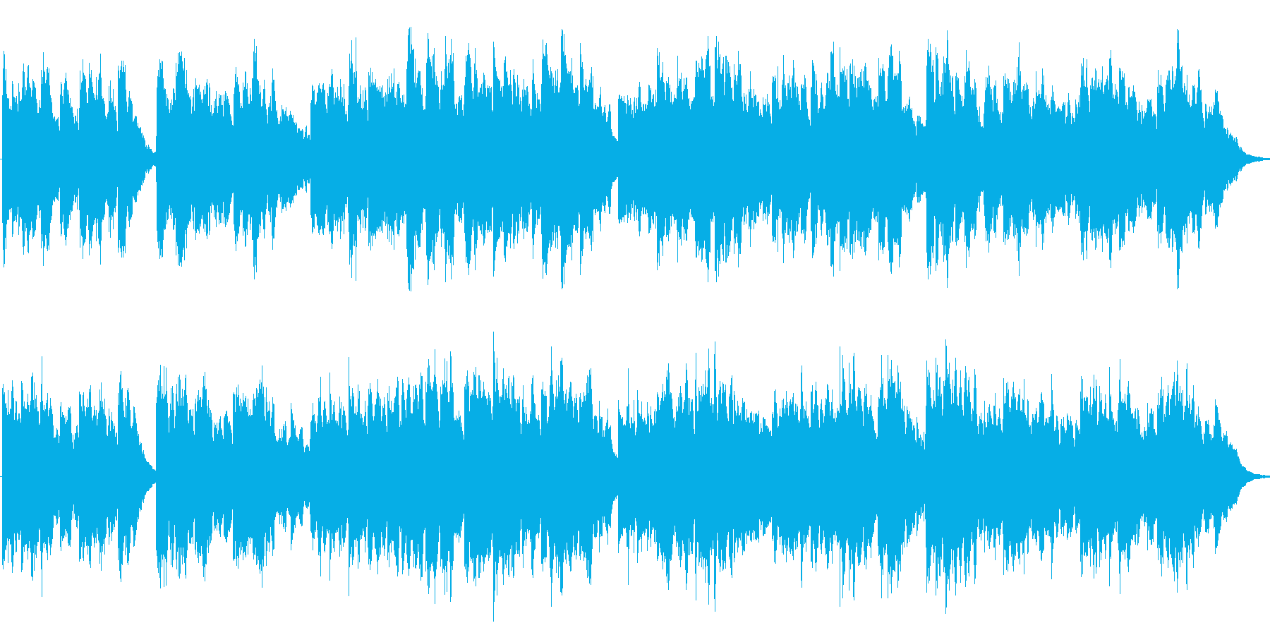 ソル作曲のEstudio作品31の4ですの再生済みの波形