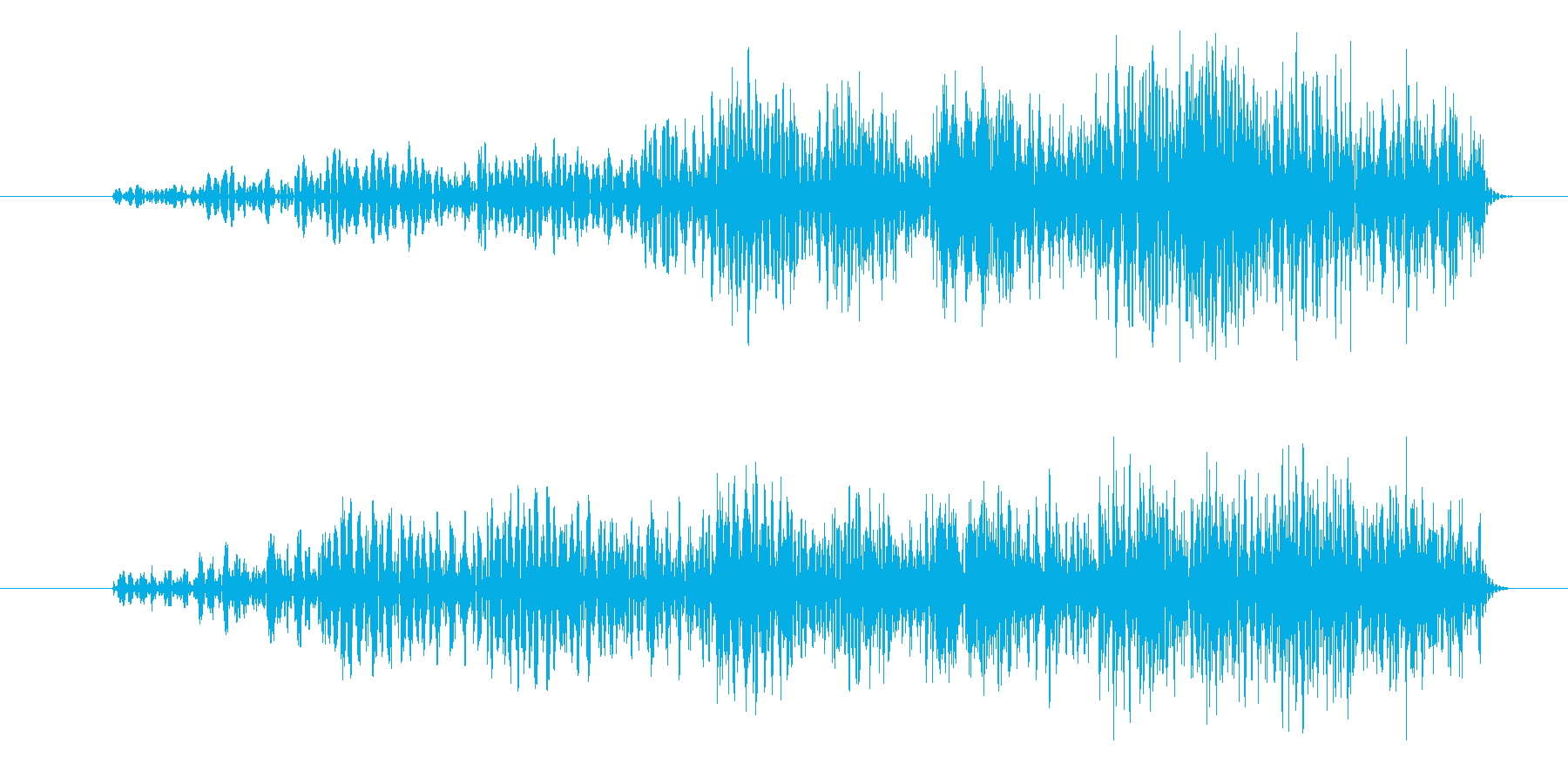ノイズを意識した短いシーン効果音です。の再生済みの波形