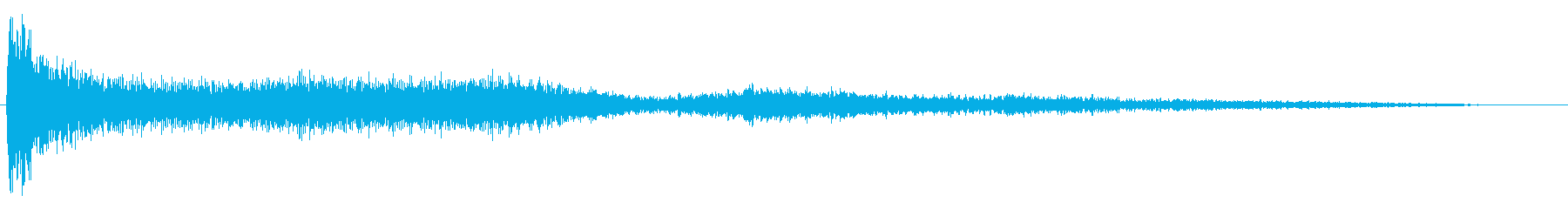 Noise sound source 07 that seems to appear in horror films's reproduced waveform