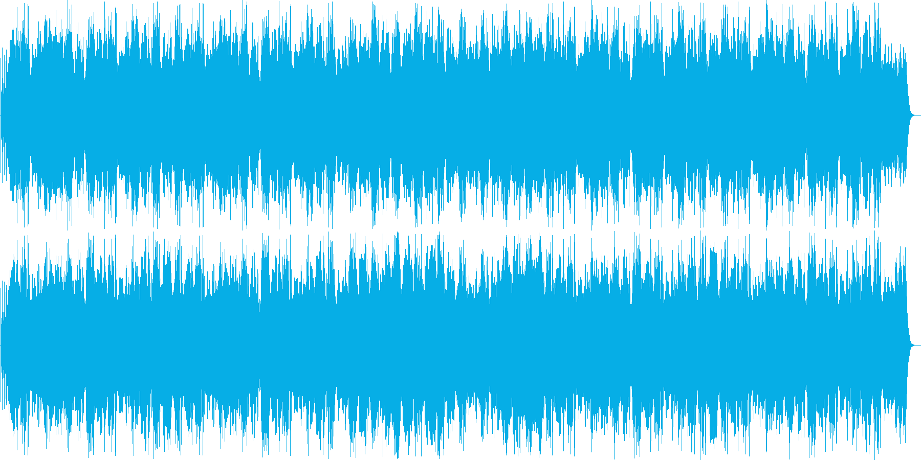 琴、三味線を主に使った優しい曲の再生済みの波形