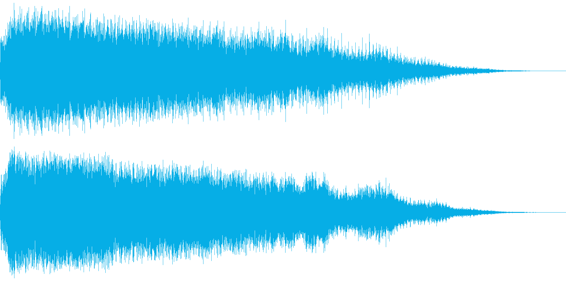 「ホラーにありそうな効果音1(http…の再生済みの波形