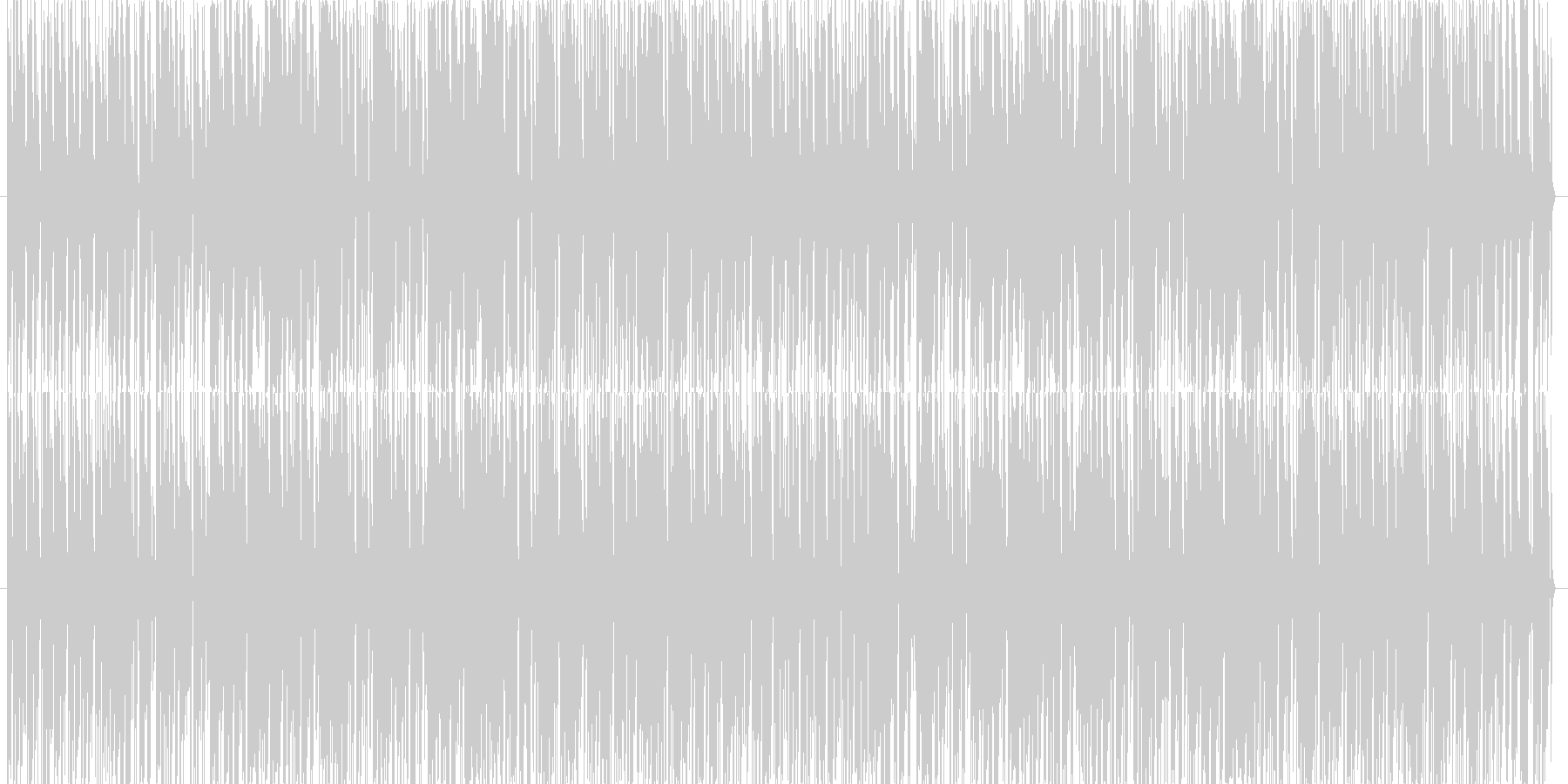癒し猫系のほのぼのした明るく軽快な映像用の未再生の波形