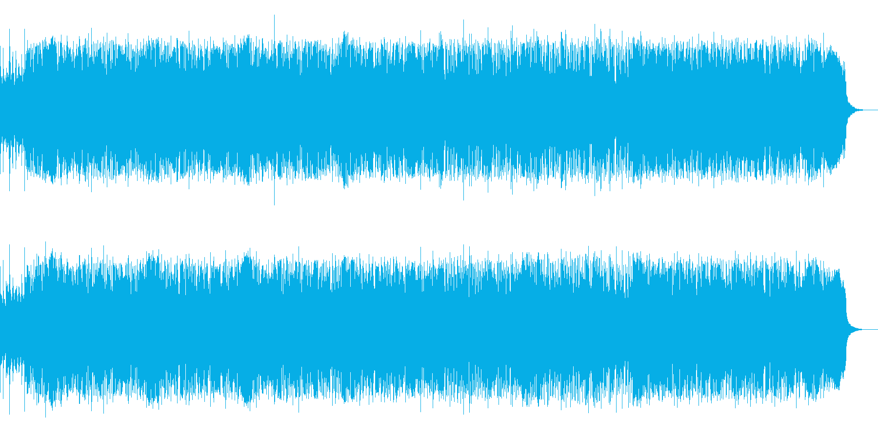 ♪爽やか商品紹介BGM♪の再生済みの波形