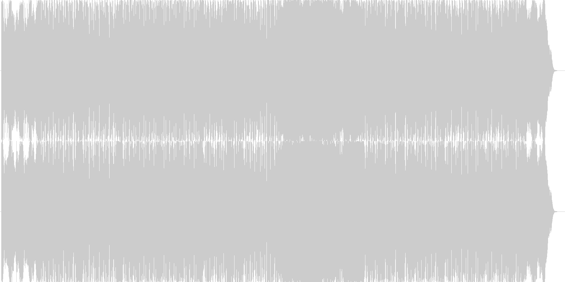 曲のタイトル通りChaos(混沌)をイ…の未再生の波形