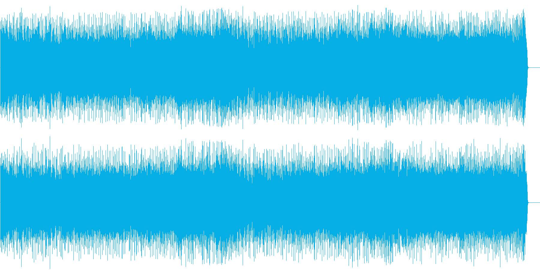 爽快に疾走するポップ(フルサイズ)の再生済みの波形