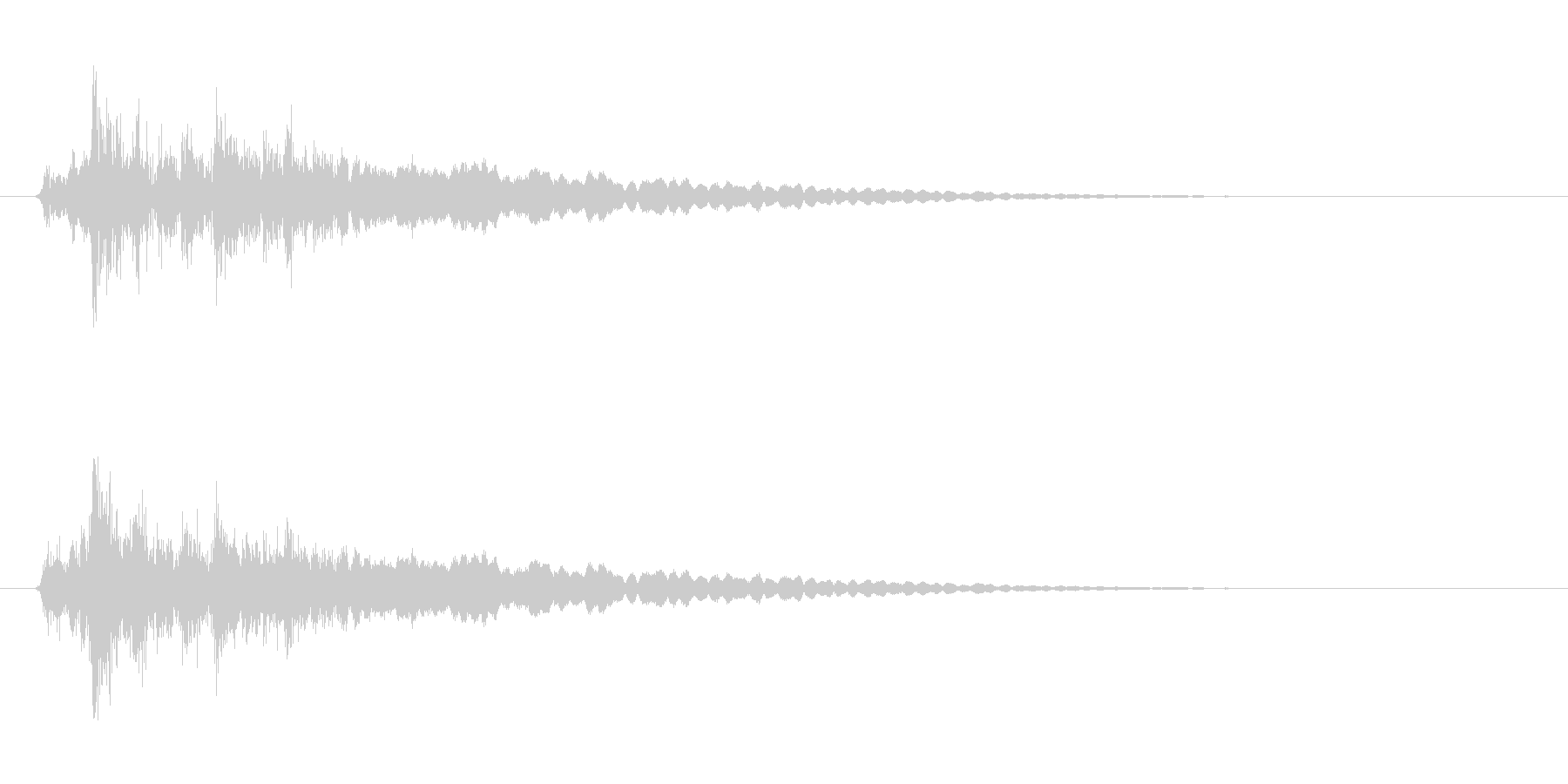 レジの音_チーン_05の未再生の波形