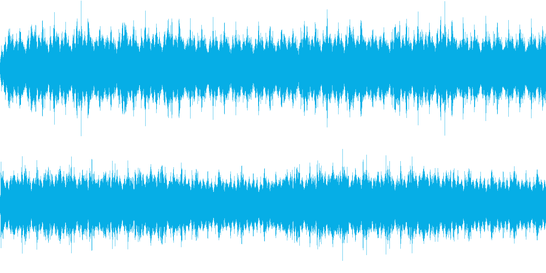 ノイズやドローンのホラーで使われる系の曲の再生済みの波形