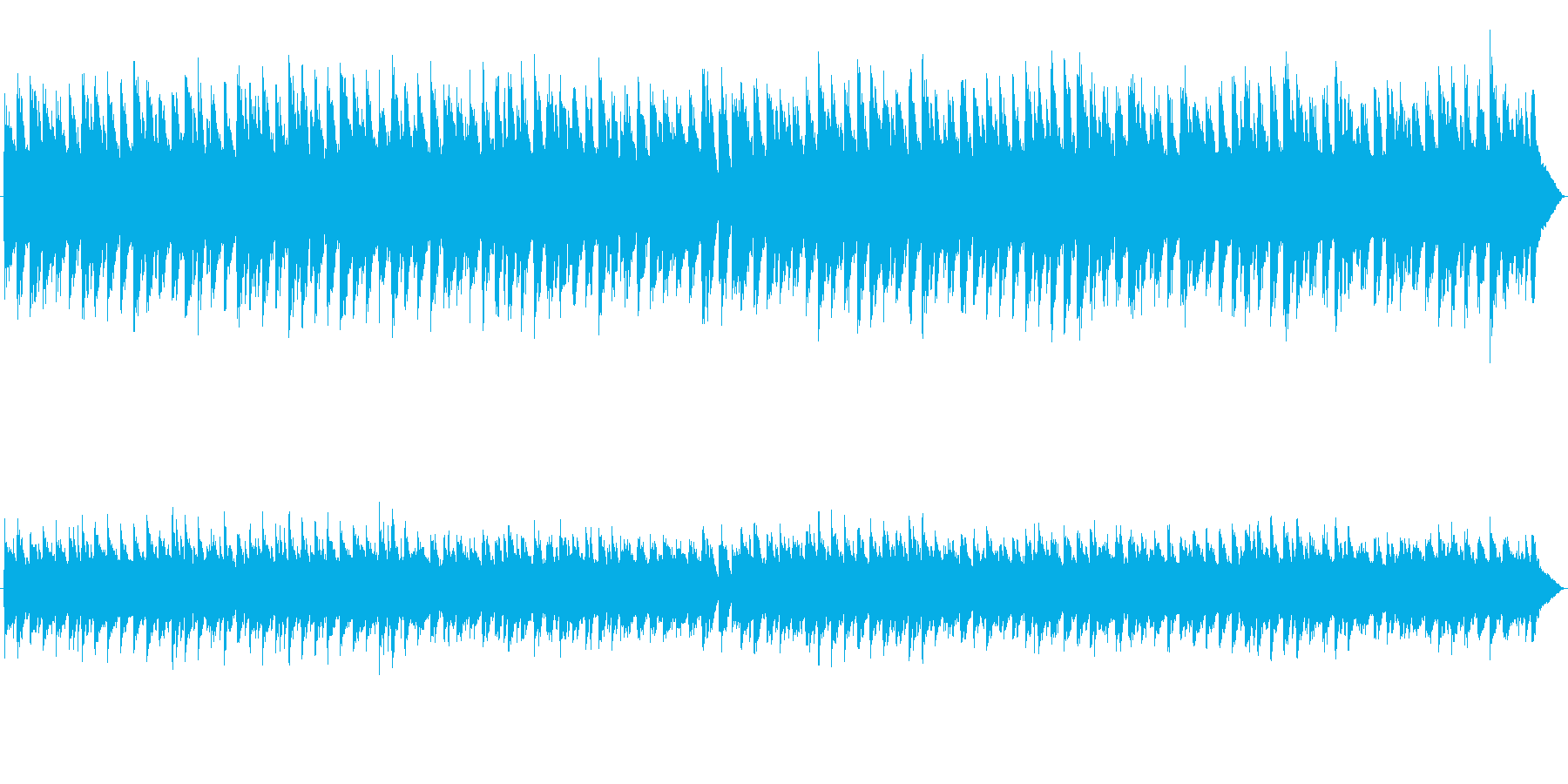 妖しい雰囲気の、どこかさびしげな曲の再生済みの波形