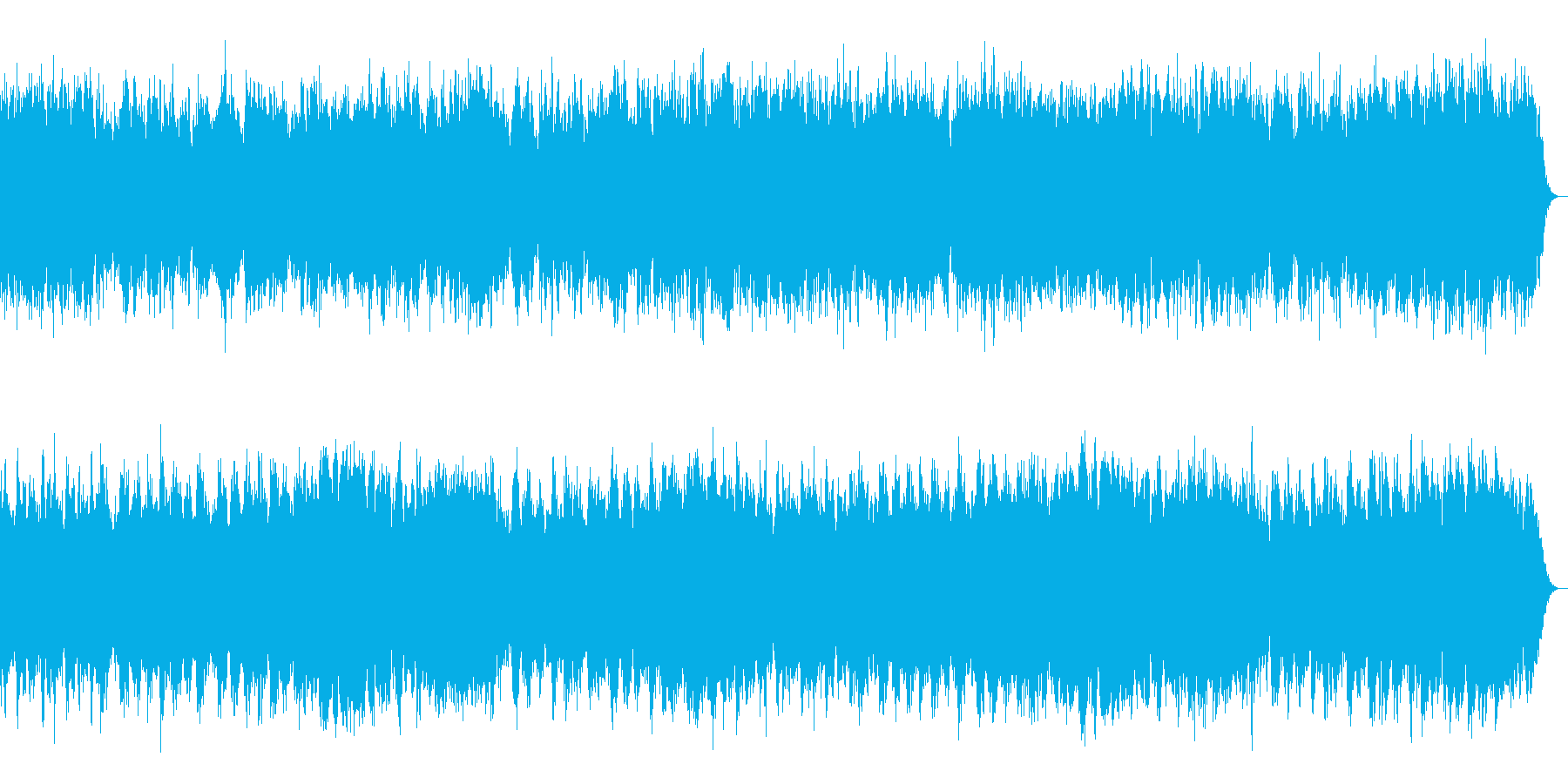 感傷的でキラキラした幻想曲。夜のイメージの再生済みの波形