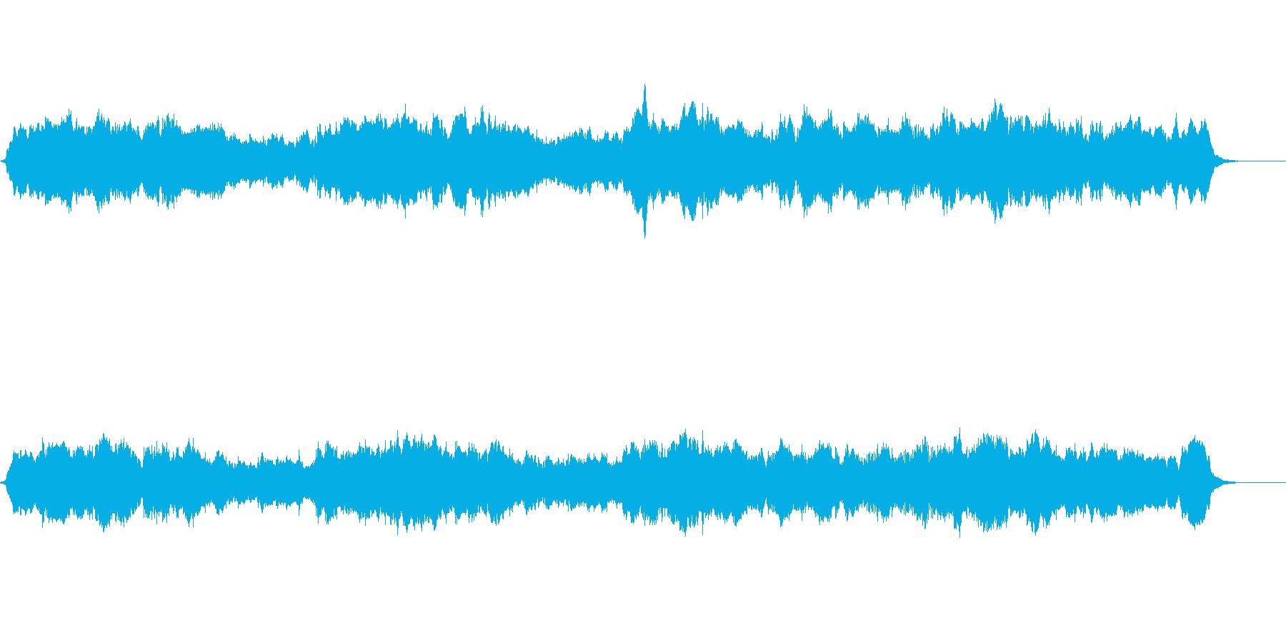 ストリングス主体の勇壮的。戦の出陣前。の再生済みの波形