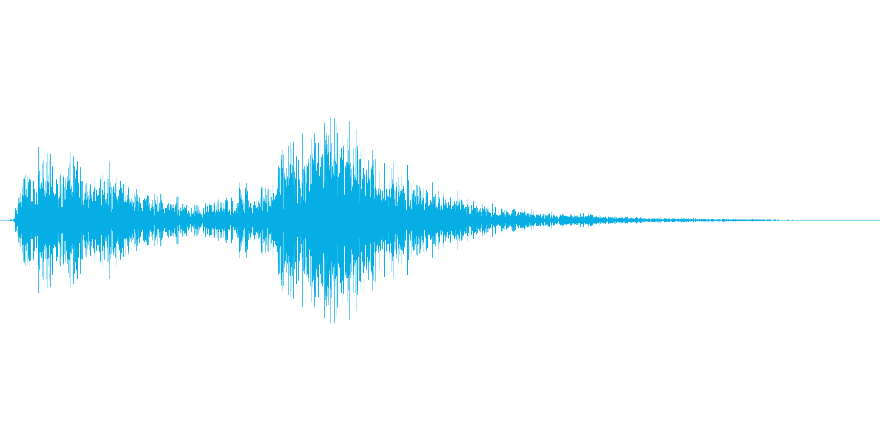 レバーを引く音.01の再生済みの波形