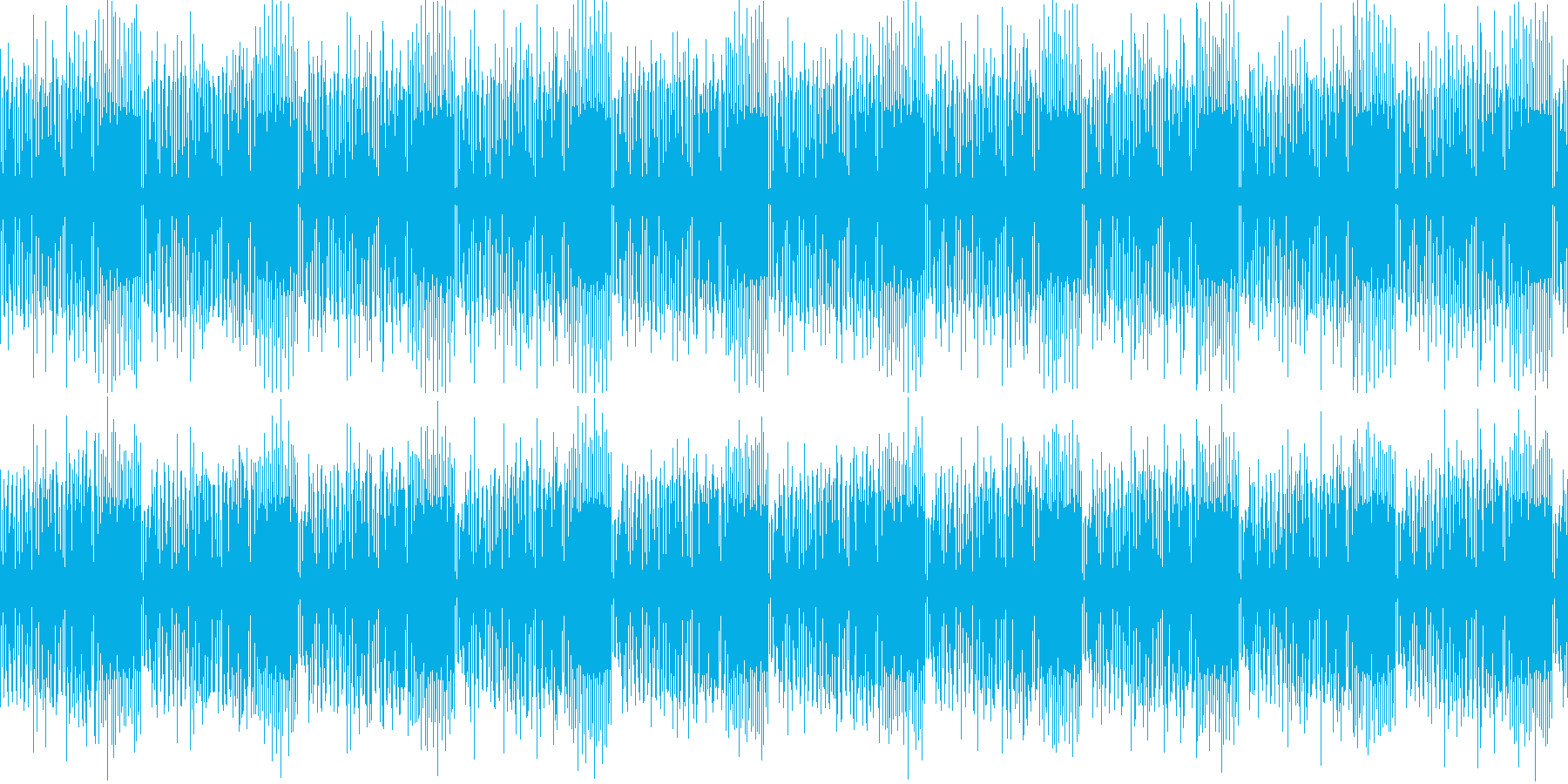 稚拙な潜入・スパイ・考え中みたいな曲の再生済みの波形