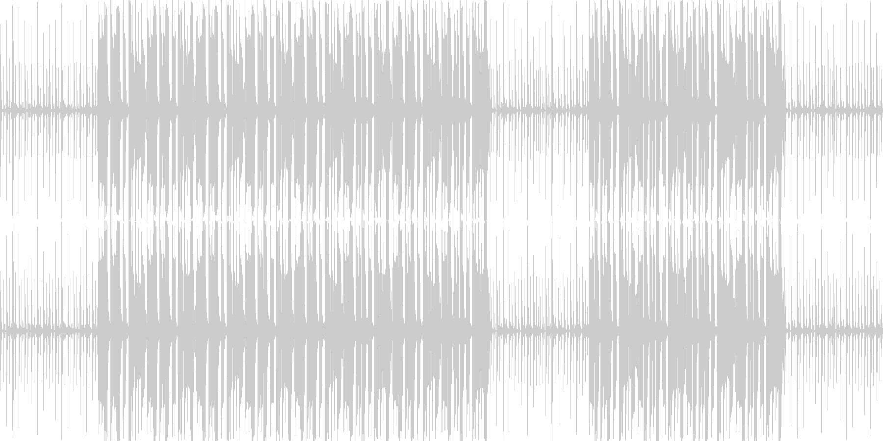 【ゆったりレゲエBGM】の未再生の波形