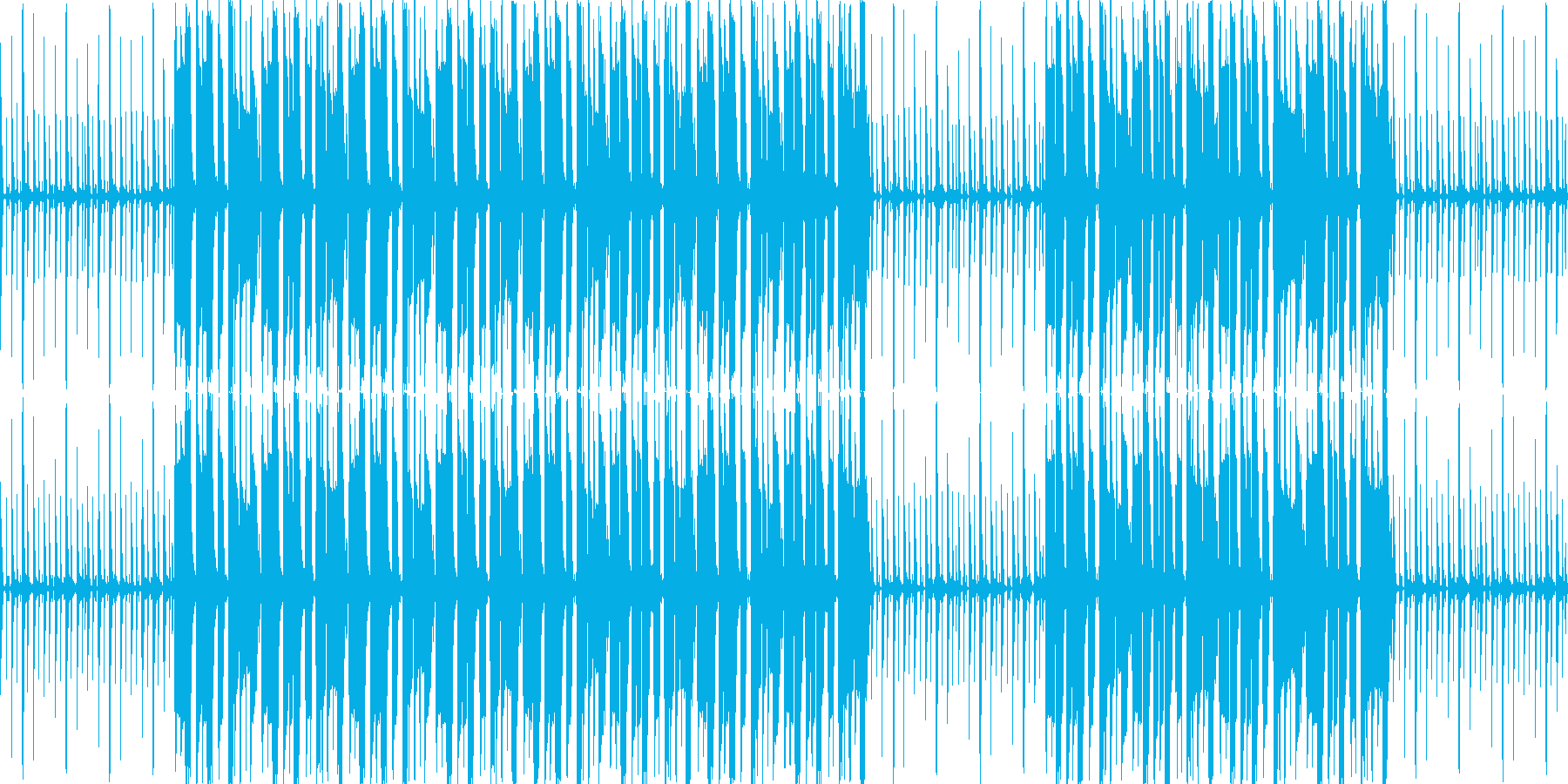 【ゆったりレゲエBGM】の再生済みの波形
