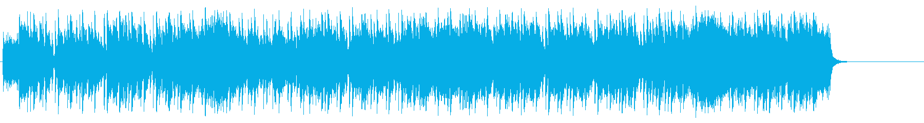 疾走感のあるスリリングでハデなファンクの再生済みの波形