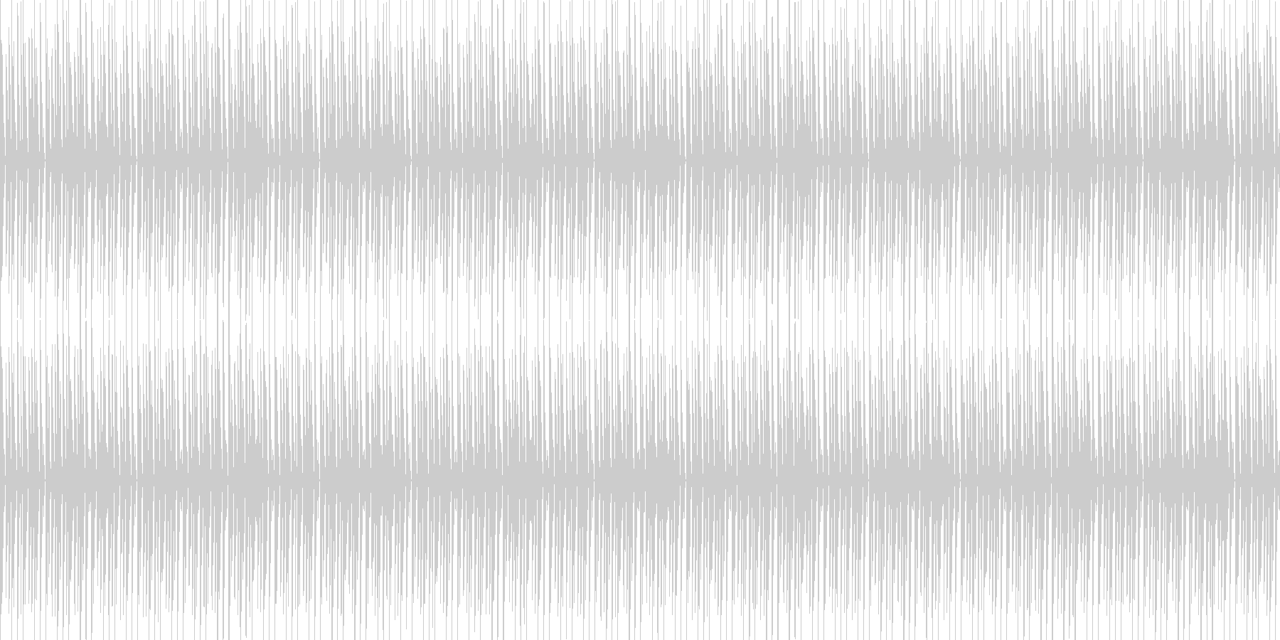 HOUSE/EDM風 リズムループの未再生の波形