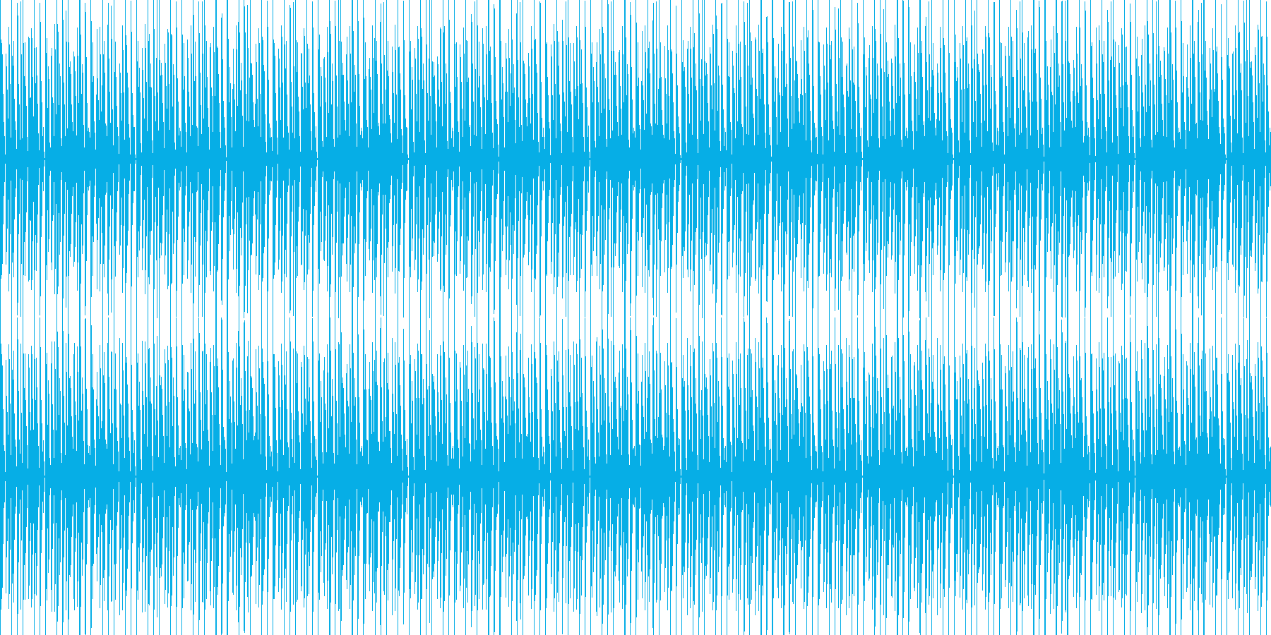 HOUSE/EDM風 リズムループの再生済みの波形
