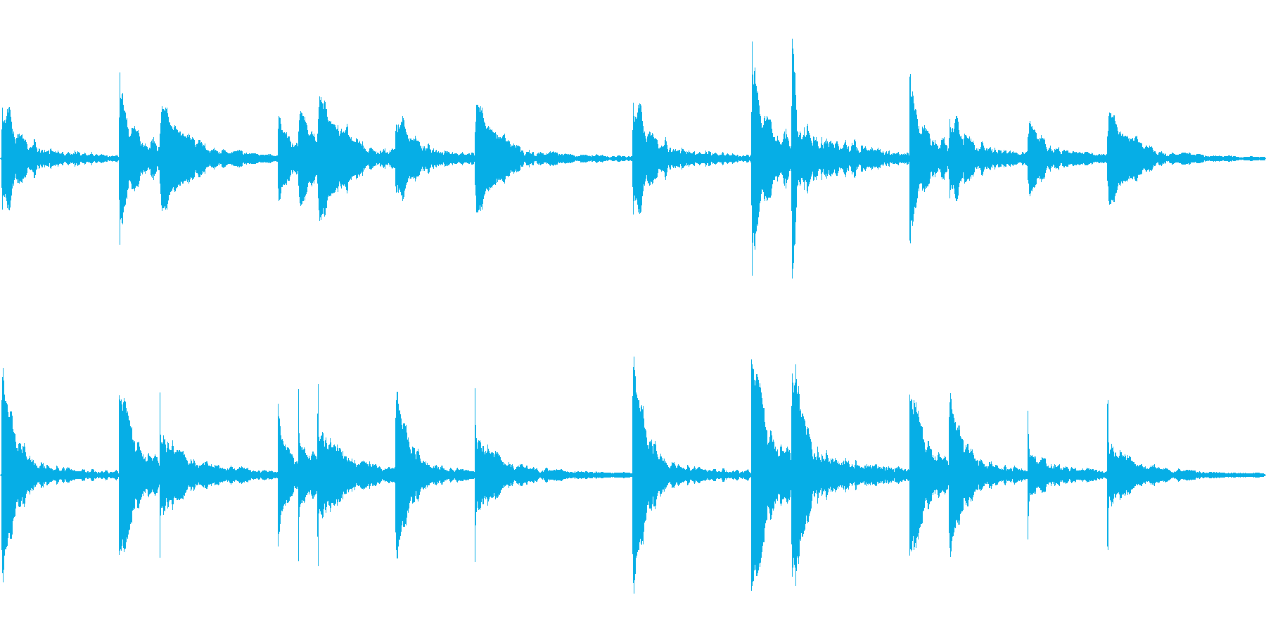 ふわふわとした空気感を味わえる楽曲です。の再生済みの波形