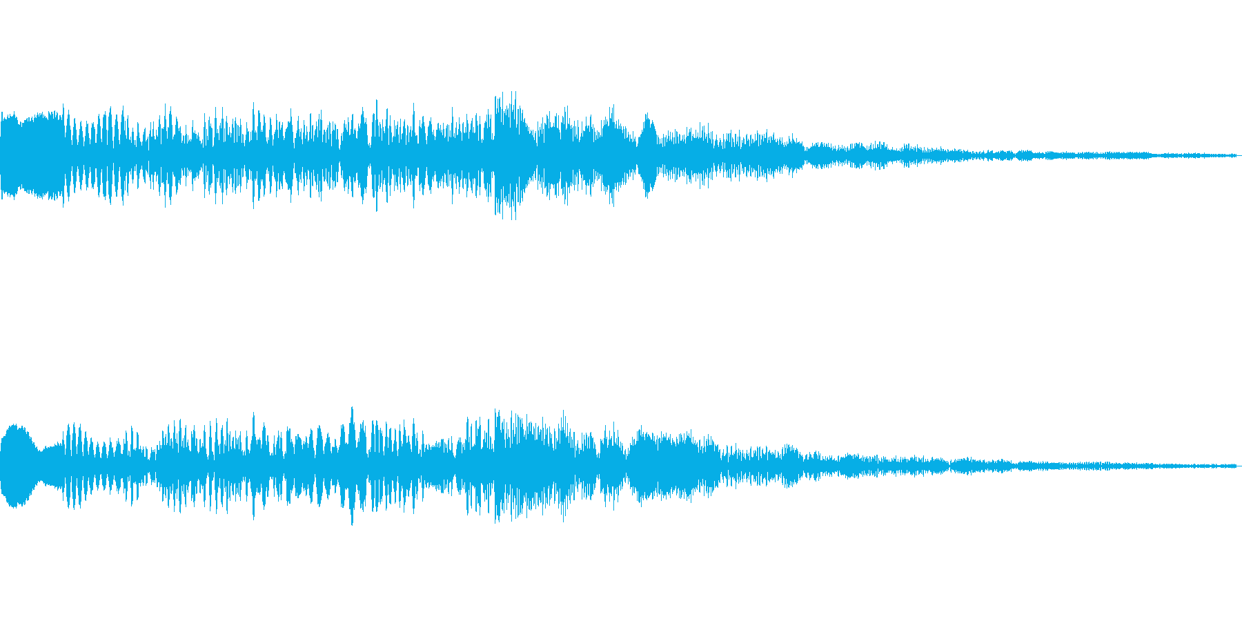 ゲームクリア時の効果音です。の再生済みの波形