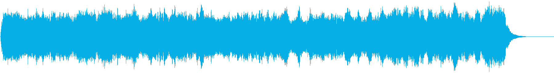 切ない旅立ちを思わせるパイプオルガン曲の再生済みの波形