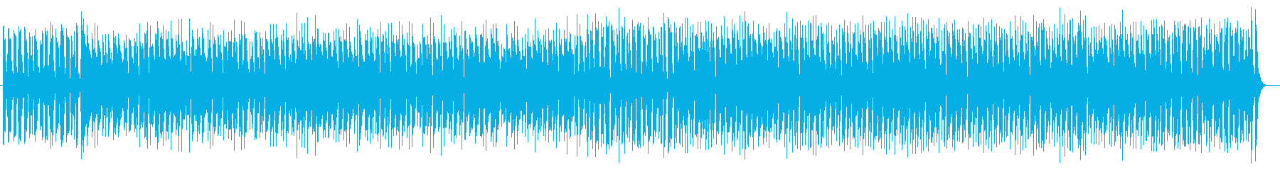 思わず歩き出してしまうようなポップ音楽の再生済みの波形