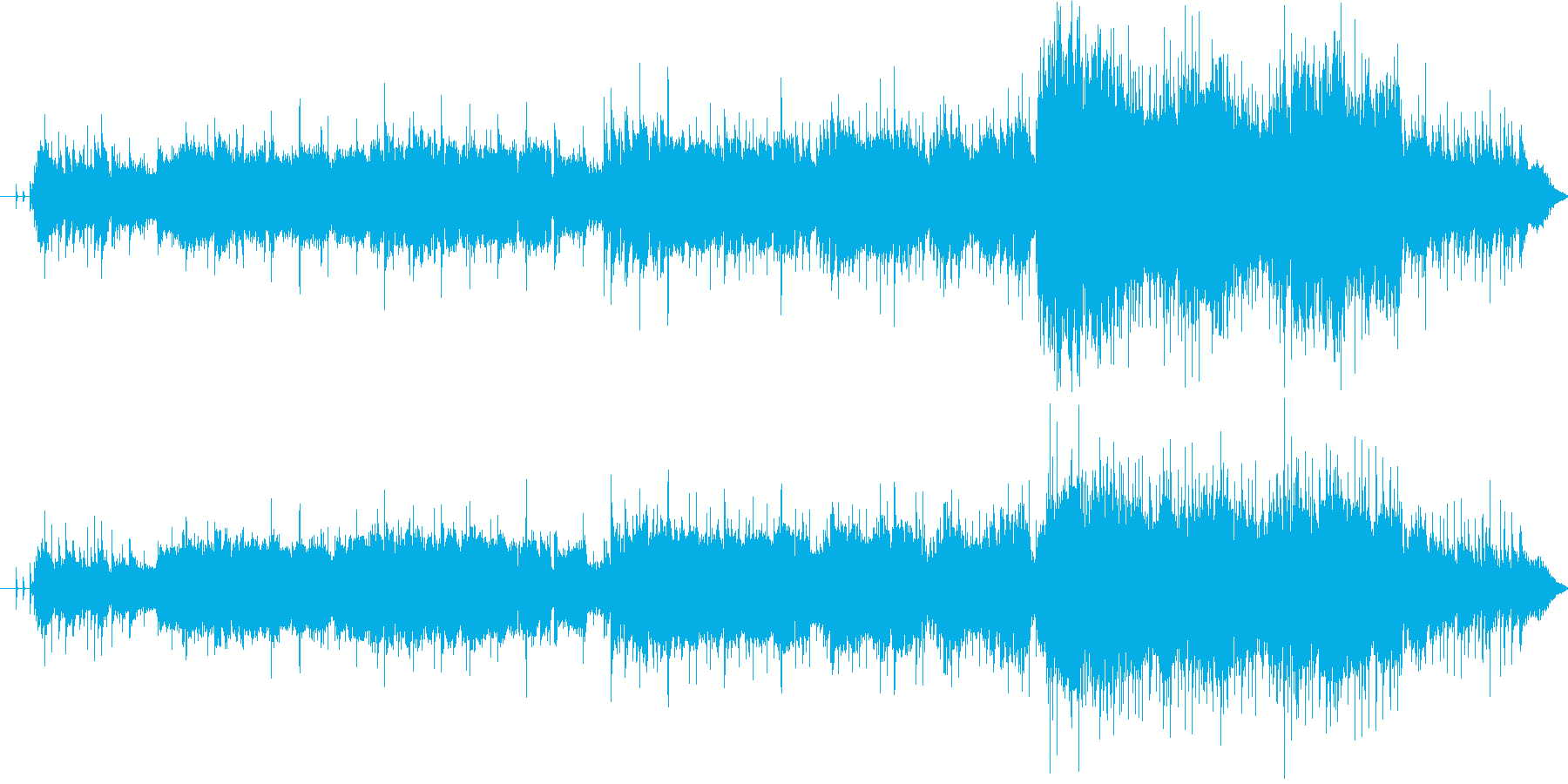 中国楽器をいろいろ使った中国風幻想曲の再生済みの波形