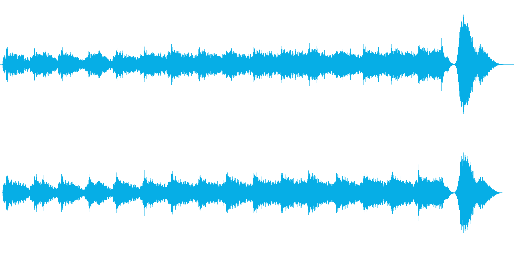 ミステリー、ホラー向き楽曲。高音の弦楽…の再生済みの波形
