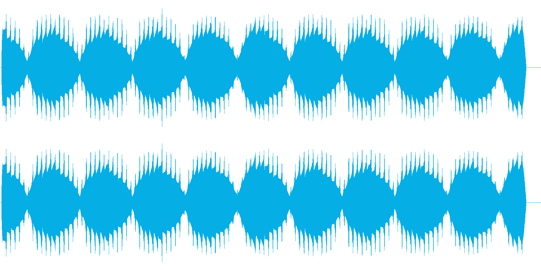 ボワーン(揺らぐ高音のワープエンジン)の再生済みの波形