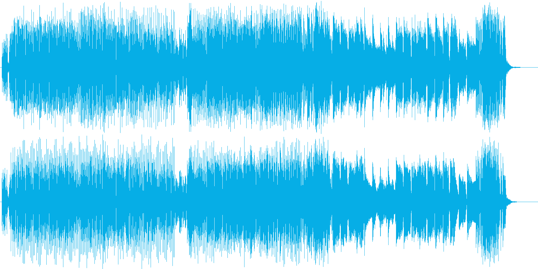 「kayumaiお姉さん」のそらの童謡曲の再生済みの波形