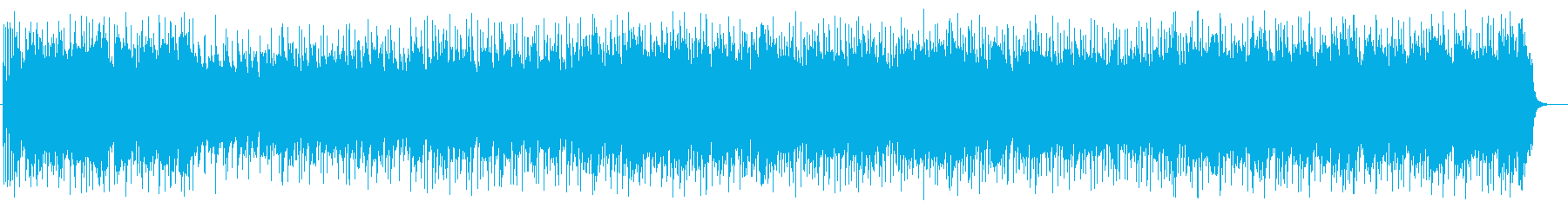 風のように鳥のように、自由で楽しげな曲の再生済みの波形