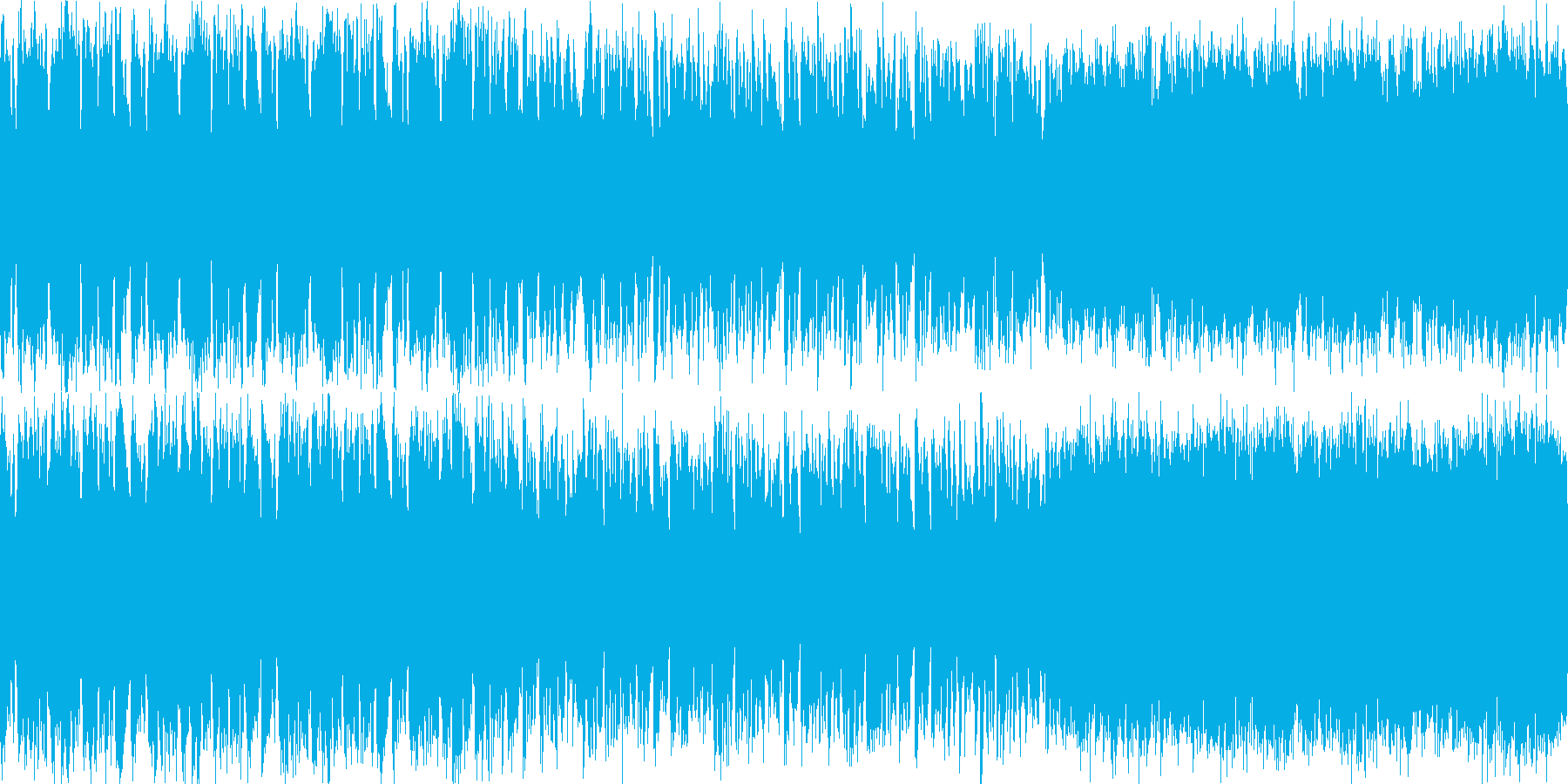 RPGの酒場で流れそうな曲(ループ可)の再生済みの波形