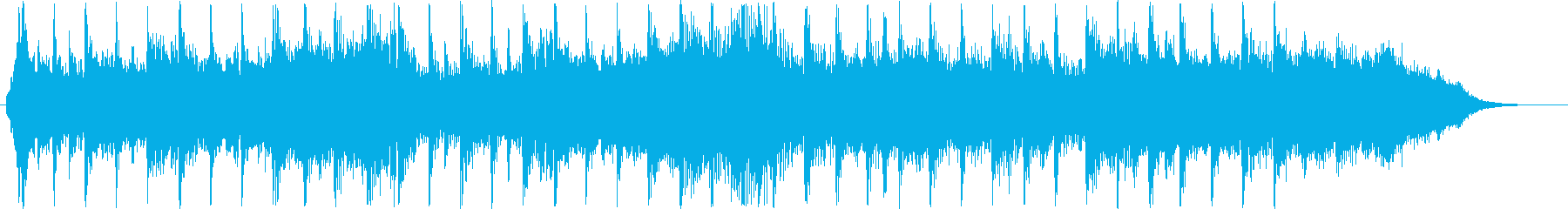 Short sounds such as dramatic guitars's reproduced waveform