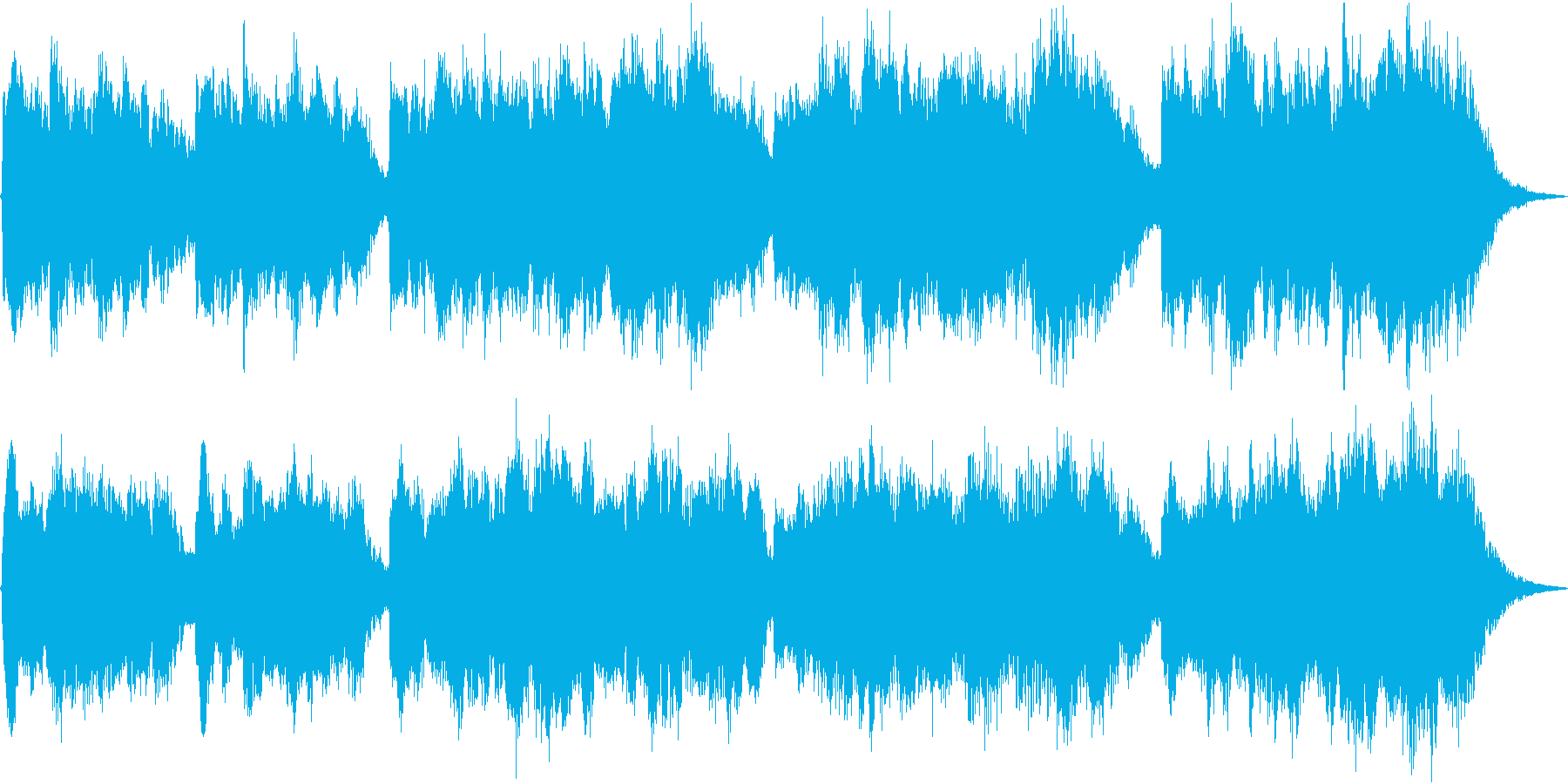 筝と和鈴がしみ入る「さくらさくら」編曲の再生済みの波形