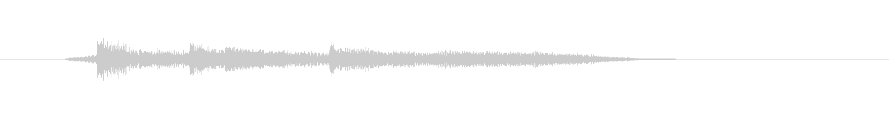 ポロンポロンポーン(メローなギターの音)の未再生の波形