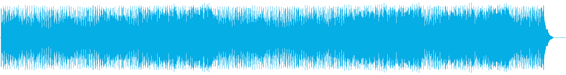 ドライブをしているような爽やかなポップの再生済みの波形