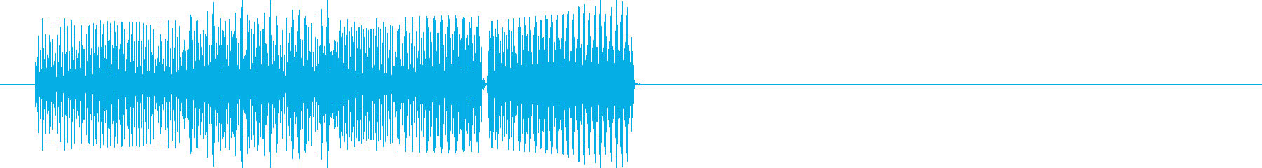 テロリラン（スロットでの確定音）の再生済みの波形