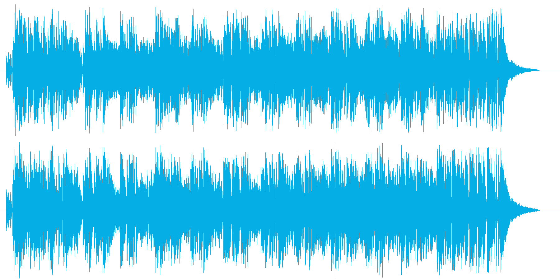 リゾート ほのぼの 散歩 ゆったりの再生済みの波形