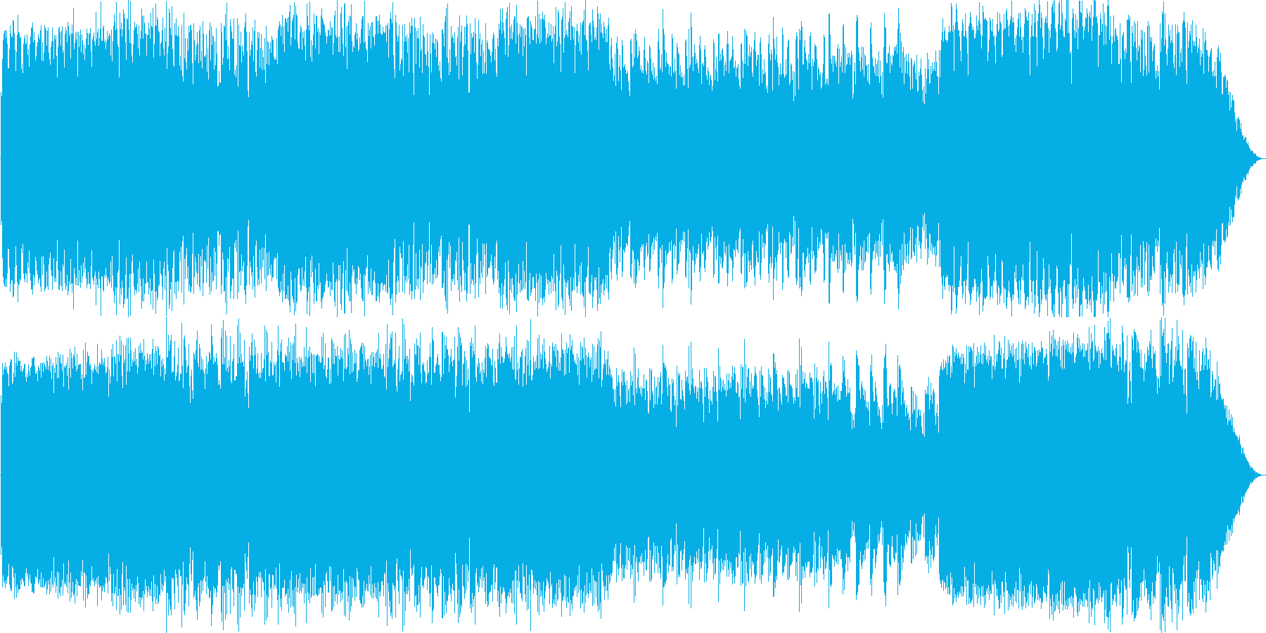 つつじの並木道をイメージして作りましたの再生済みの波形