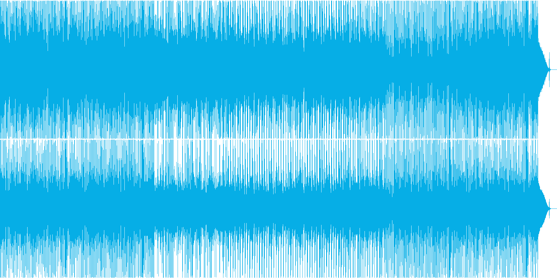 のんびりカントリーフォークの再生済みの波形