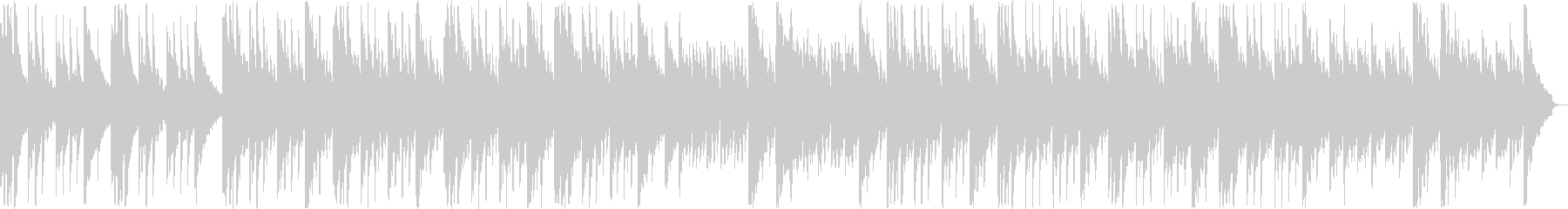 Slow and comfortable guitar synth sound's unreproduced waveform