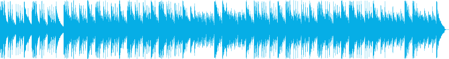 Slow and comfortable guitar synth sound's reproduced waveform