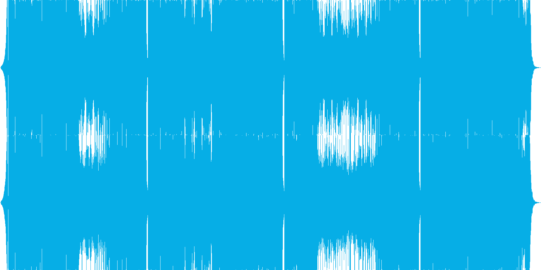 切ない雰囲気のブロステップの再生済みの波形