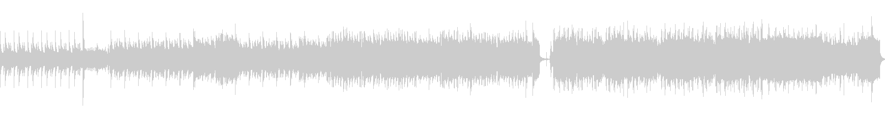 ほのぼの暖かい、海の見える村の曲 レトロの未再生の波形