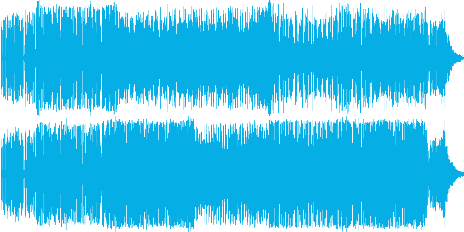 EDMクラブ系ダンスミュージック_2の再生済みの波形