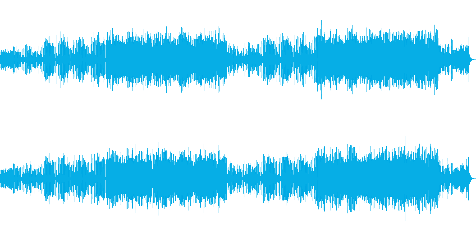 高音質♪和風で琴で明るい幻想的空間な曲の再生済みの波形