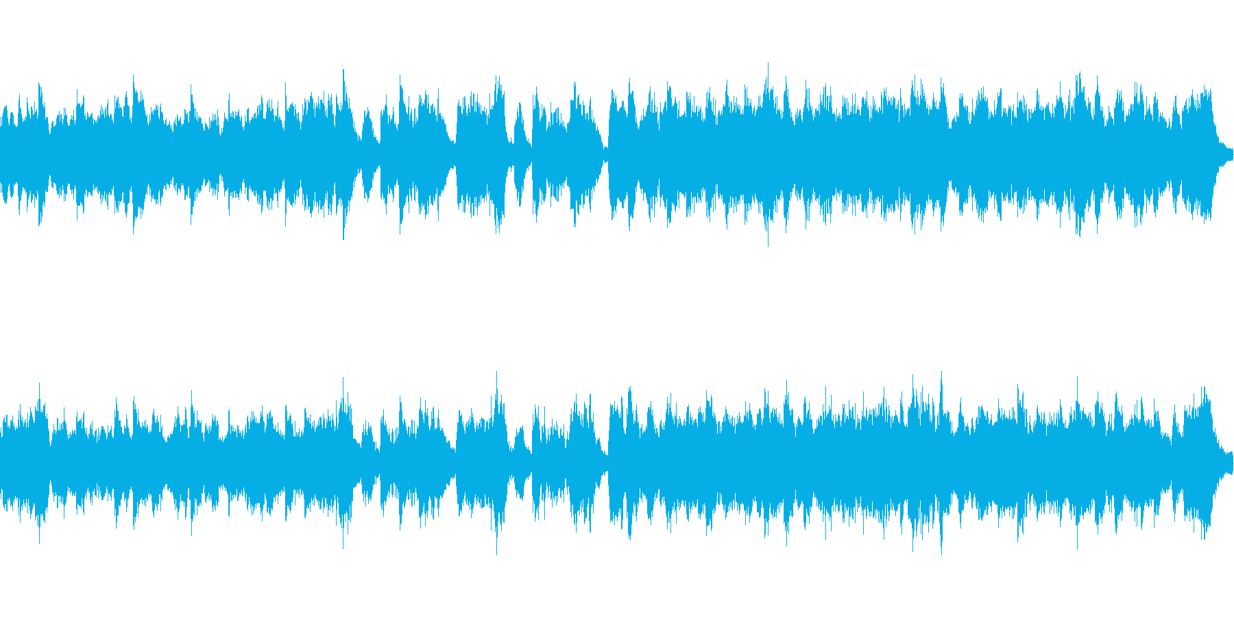 マリンバと木管のかわいらしい曲:ループ可の再生済みの波形
