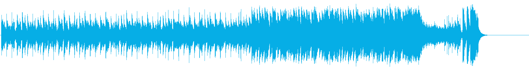 和やかなポップ BGM(イントロ~A…)の再生済みの波形