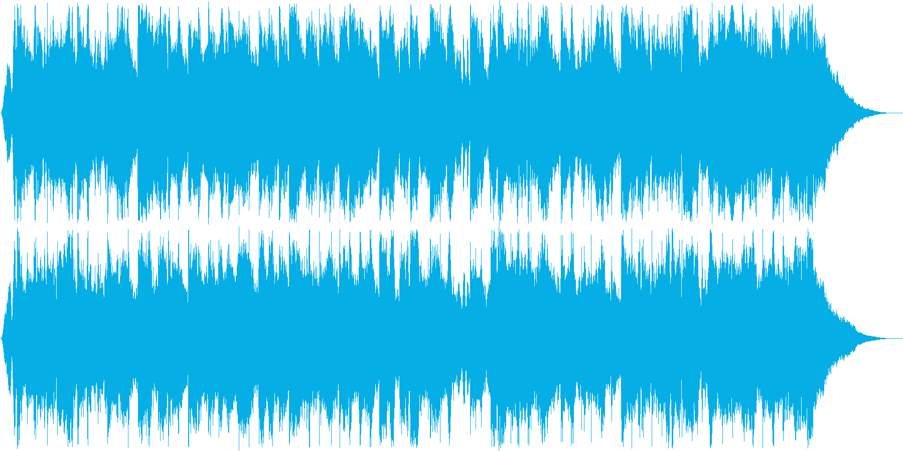 ハーモニカによるカントリーミュージックの再生済みの波形